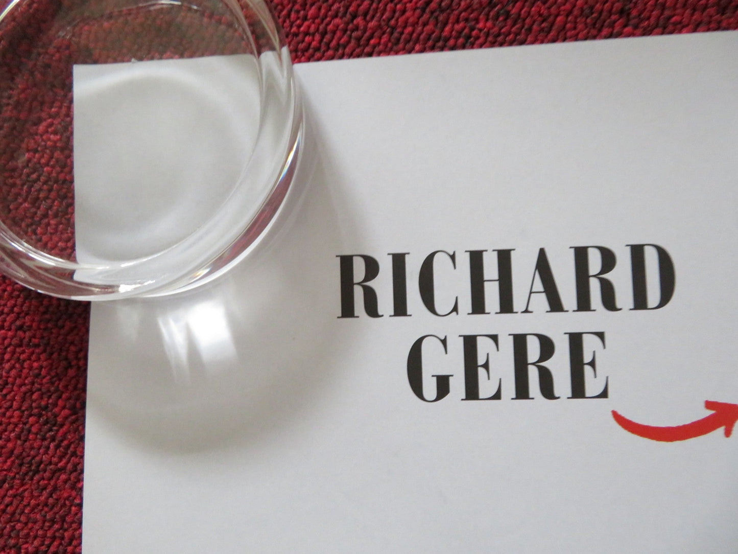 NORMAN UK QUAD (30"x 40") ROLLED POSTER RICHARD GERE MICHAEL SHEEN 2016 Rendezvous Cinema Movie posters