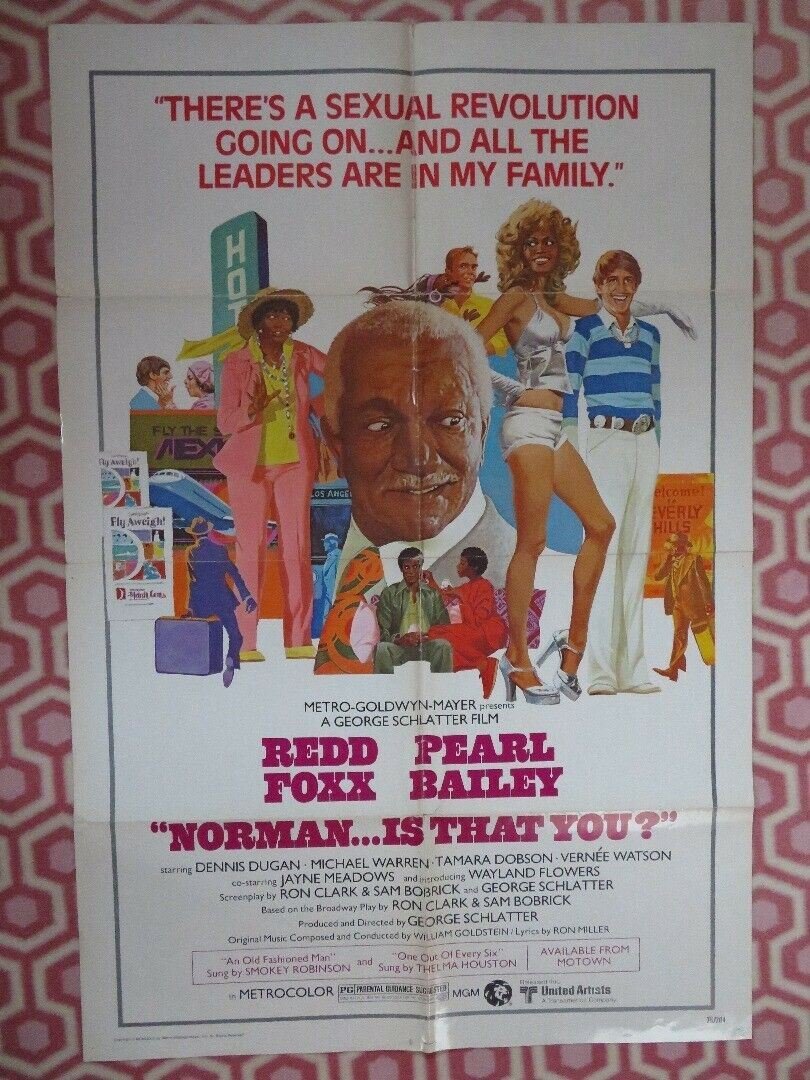 NORMAN...IS THAT YOU? US ONE SHEET POSTER REDD FOXX PEARL BAILEY 1976 Rendezvous Cinema Movie posters