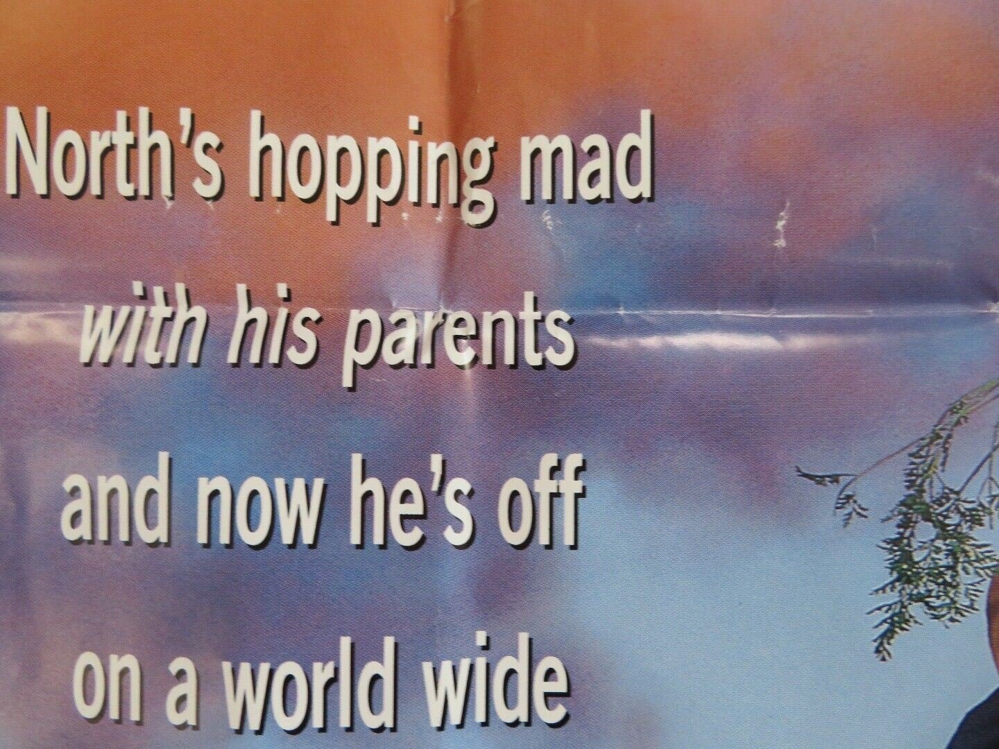 NORTH BRITISH QUAD (30 x 40) POSTER BRUCE WILLIS DAN AYKROYD JASON ALEXANDER Rendezvous Cinema Movie posters