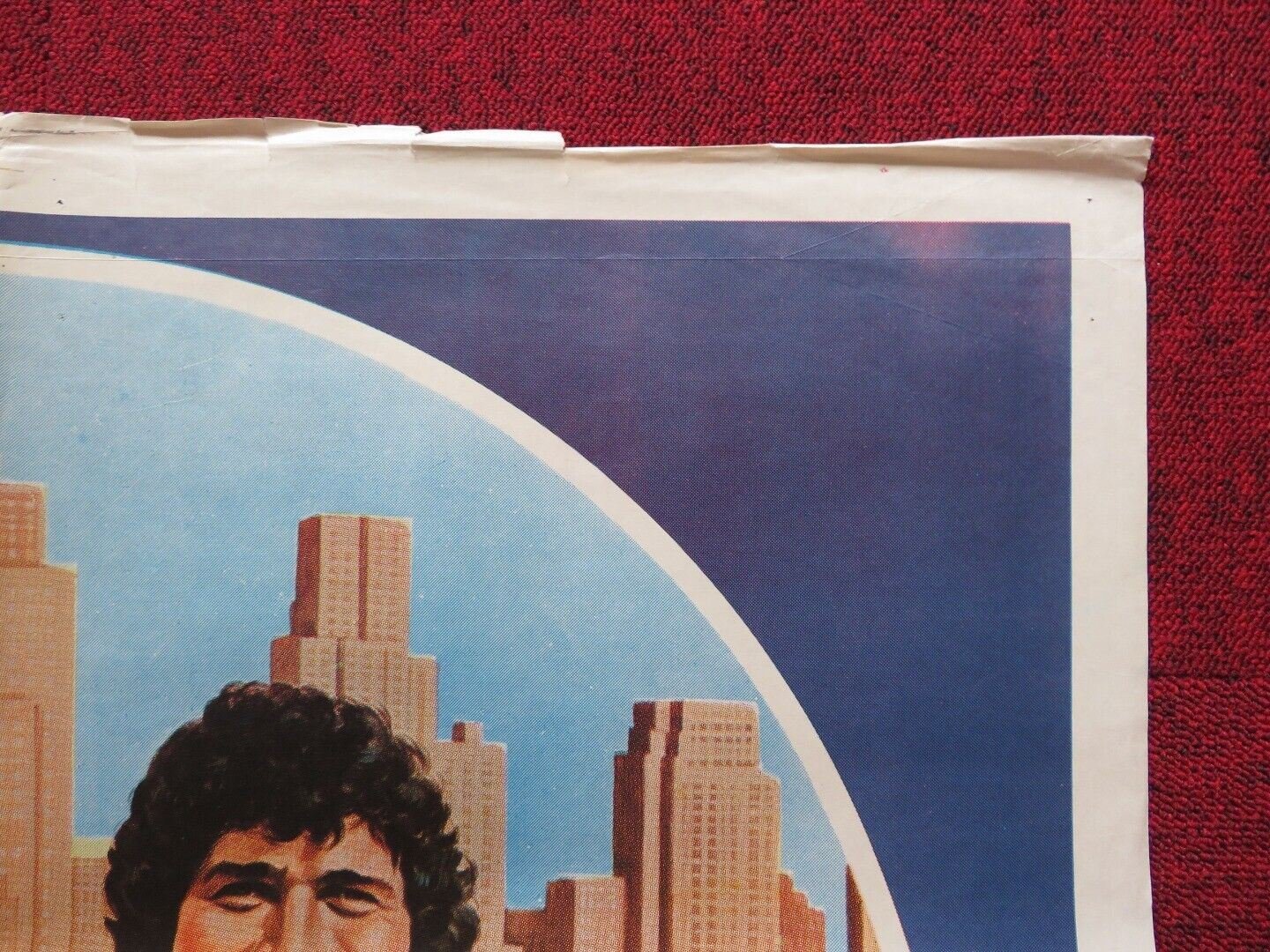 NORTH DALLAS FORTY FOLDED ARGENTINA ONE SHEET POSTER NICK NOLTE MAC DAVIS 1979 Movie posters