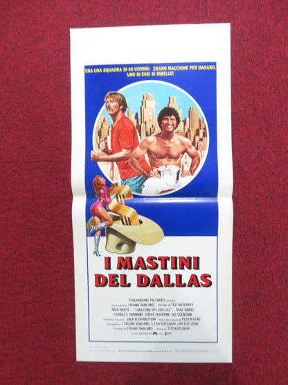 NORTH DALLAS FORTY ITALIAN LOCANDINA POSTER NICK NOLTE MAC DAVIS 1980 Rendezvous Cinema Movie posters