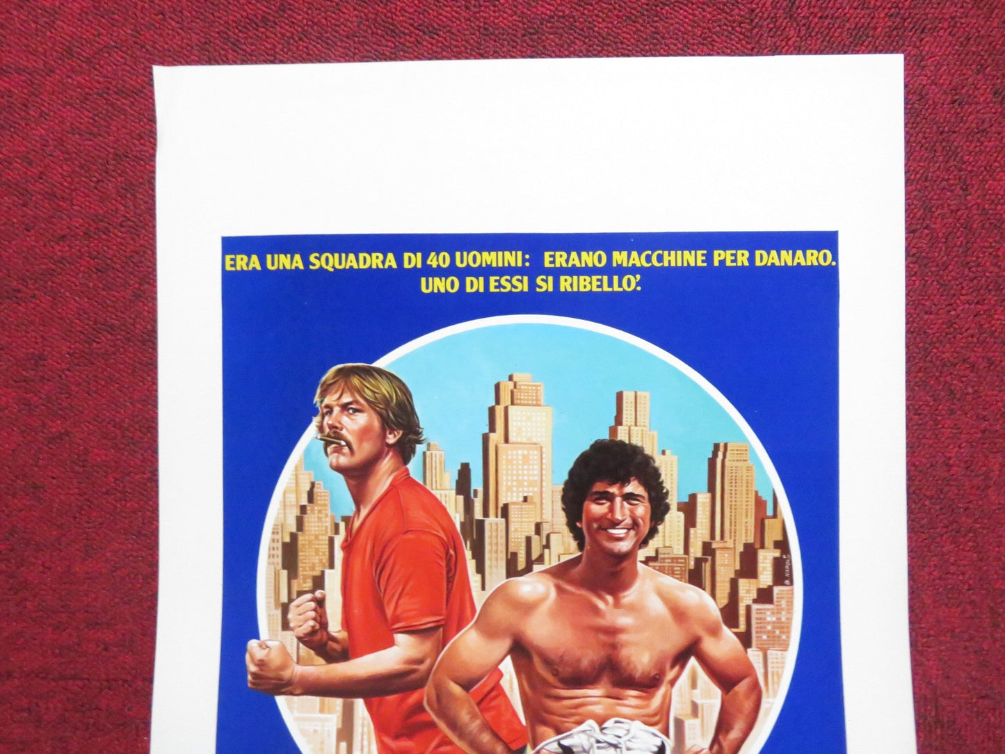 NORTH DALLAS FORTY ITALIAN LOCANDINA POSTER NICK NOLTE MAC DAVIS 1980 Rendezvous Cinema Movie posters