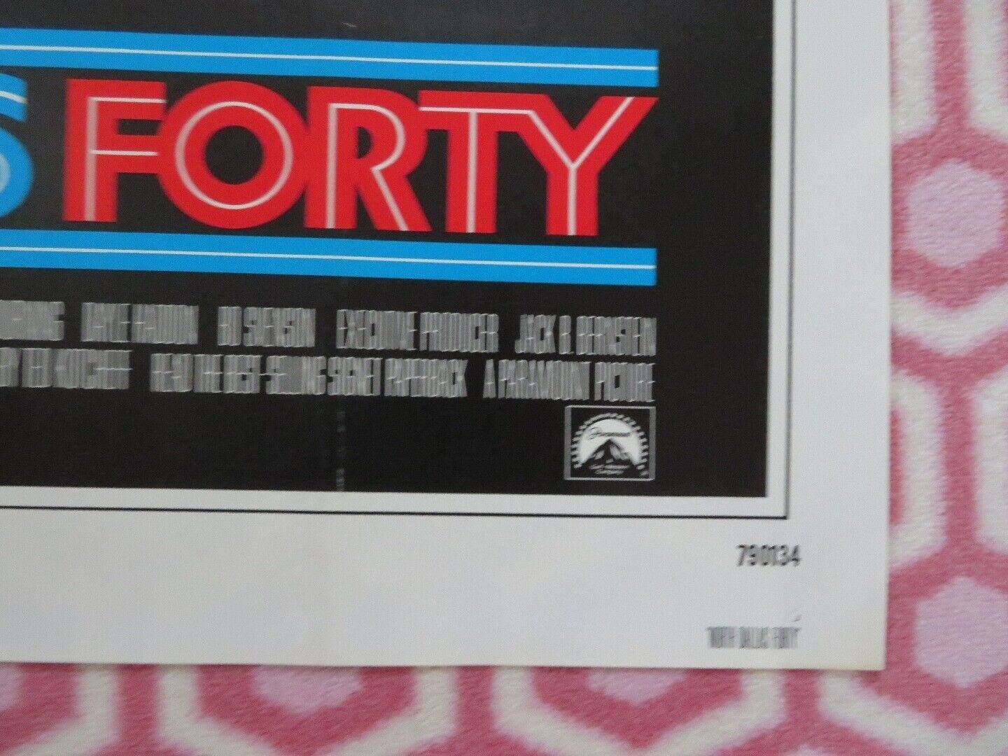 NORTH DALLAS FORTY US ONE SHEET POSTER NICK NOLTE TED KOTCHEFF 1979 Rendezvous Cinema Movie posters