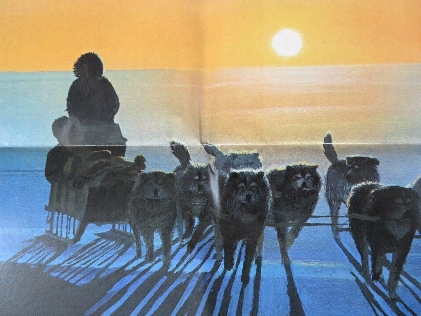 NORTH OF THE SUN 1974 US ONE SHEET POSTER FRANK NAMEI TRUE STORY RARE Movie posters