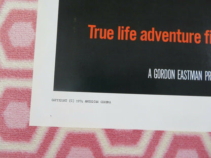 NORTH OF THE SUN 1974 US ONE SHEET POSTER FRANK NAMEI TRUE STORY RARE Movie posters