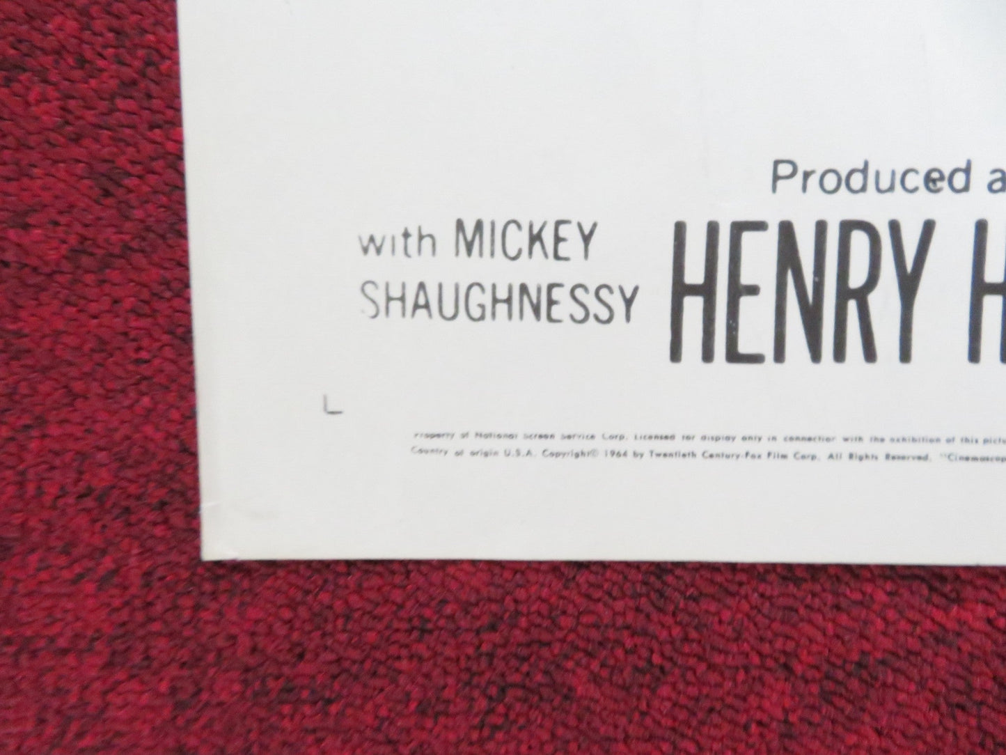 NORTH TO ALASKA US HALF SHEET (22"x 28") POSTER JOHN WAYNE STEWART GRANGER 1964 Rendezvous Cinema Movie posters