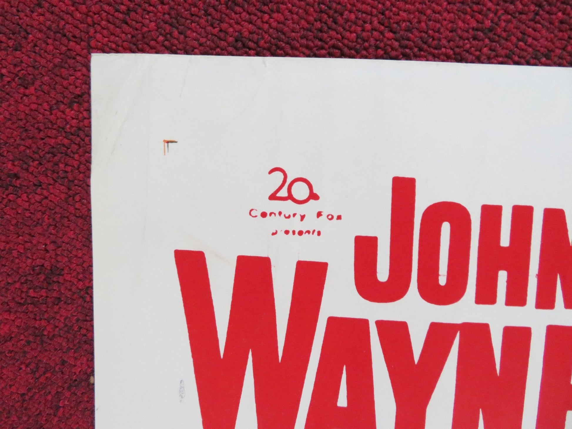 NORTH TO ALASKA US HALF SHEET (22"x 28") POSTER JOHN WAYNE STEWART GRANGER 1964 Rendezvous Cinema Movie posters