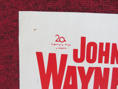 NORTH TO ALASKA US HALF SHEET (22"x 28") POSTER JOHN WAYNE STEWART GRANGER 1964 Rendezvous Cinema Movie posters