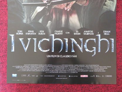 NORTHMEN A VIKING SAGA ITALIAN LOCANDINA POSTER TOM HOPPER RYAN KWANTEN 2014 Rendezvous Cinema Movie posters