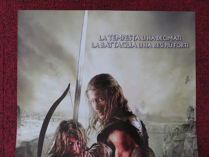 NORTHMEN A VIKING SAGA ITALIAN LOCANDINA POSTER TOM HOPPER RYAN KWANTEN 2014 Rendezvous Cinema Movie posters
