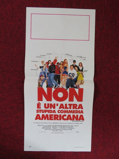 NOT ANOTHER TEEN MOVIE ITALIAN LOCANDINA (27.5"x13") POSTER CHRIS EVANS 2001 Movie posters