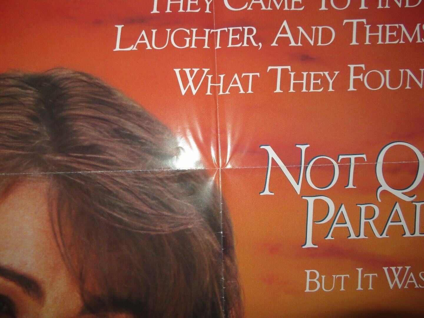 NOT QUITE PARADISE US ONE SHEET POSTER JOANNA PACULA 1985 Movie posters