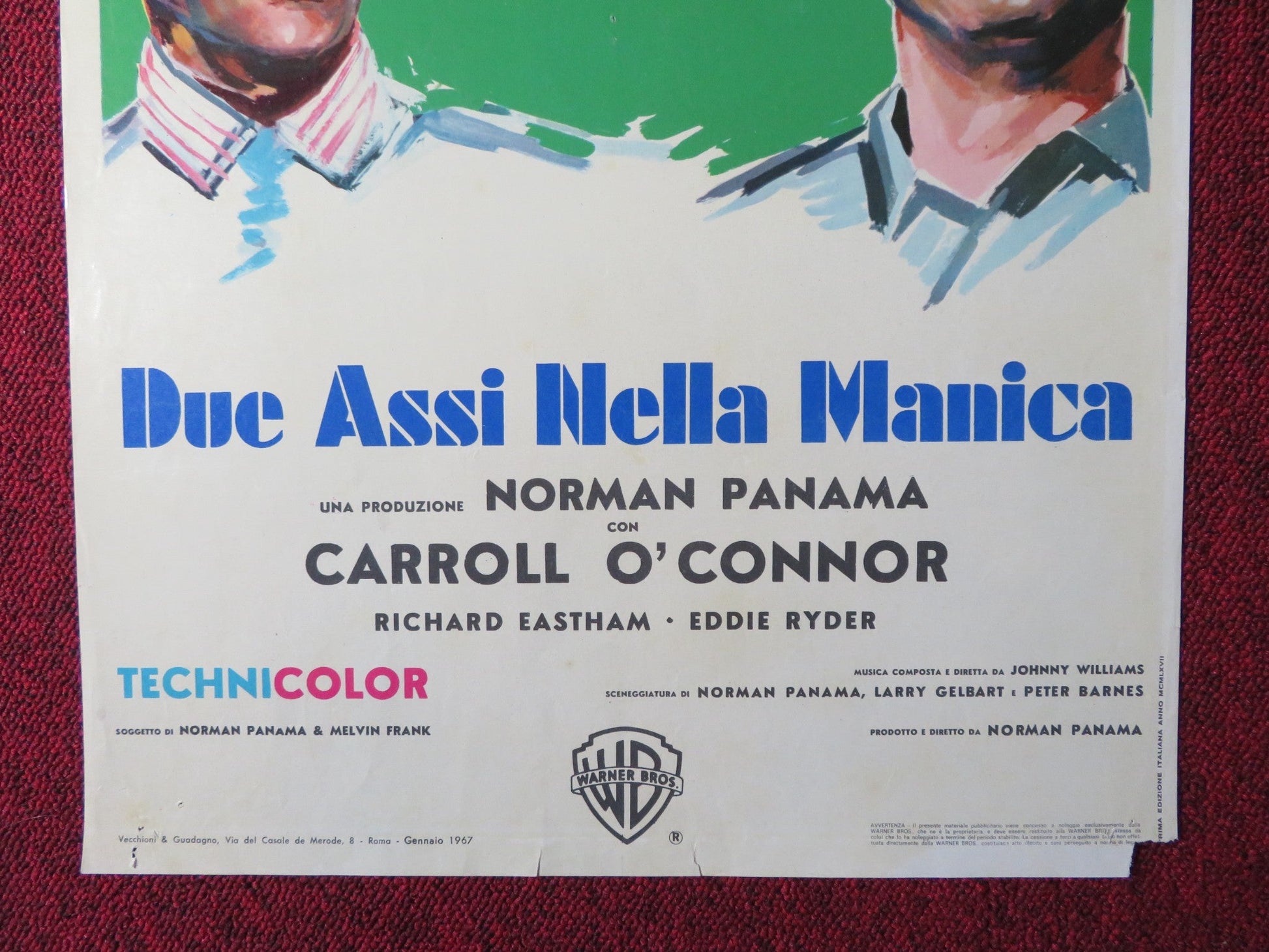 NOT WITH MY WIFE, YOU DON'T! ITALIAN LOCANDINA POSTER TONY CURTIS V. LISI 1967 Rendezvous Cinema Movie posters