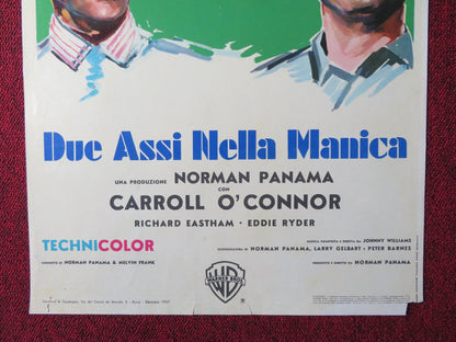 NOT WITH MY WIFE, YOU DON'T! ITALIAN LOCANDINA POSTER TONY CURTIS V. LISI 1967 Rendezvous Cinema Movie posters