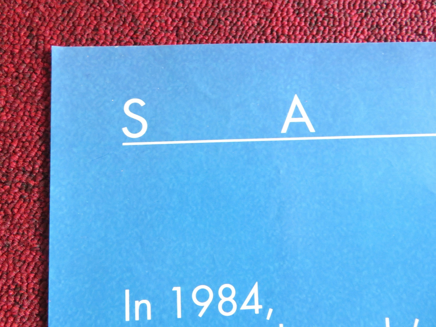 NOT WITHOUT MY DAUGHTER FOLDED US ONE SHEET POSTER SALLY FIELD A. MOLINA 1990 Rendezvous Cinema Movie posters