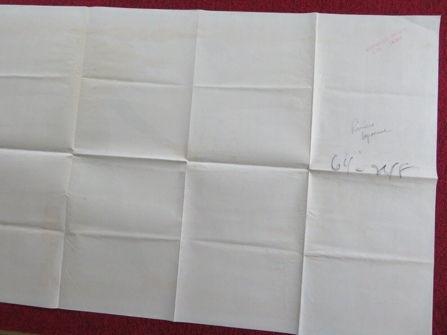 NOTHING BUT THE BEST FOLDED US ONE SHEET POSTER ALAN BATES DENHOLM ELLIOTT 1964 Movie posters