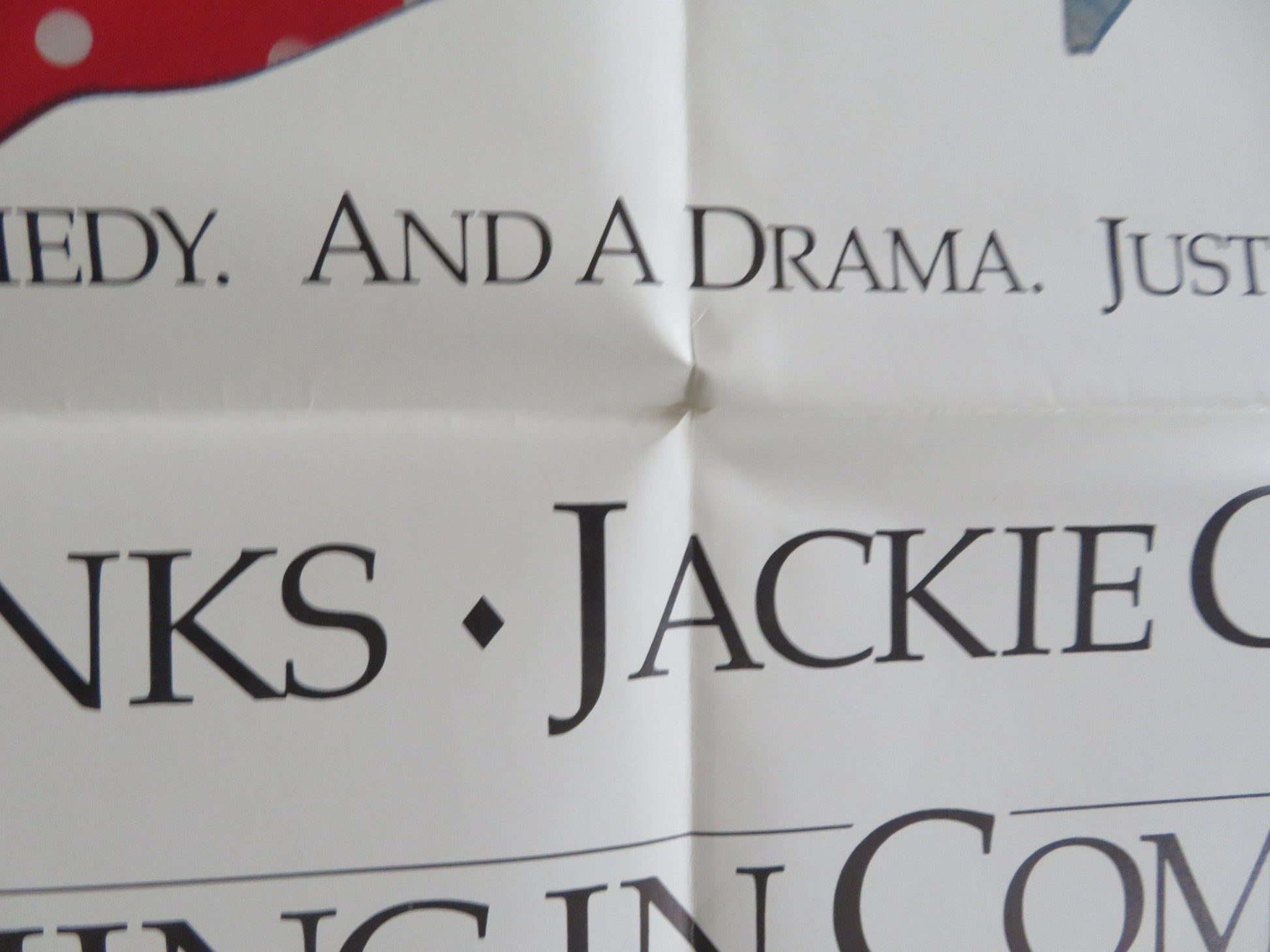 NOTHING IN COMMON FOLDED US ONE SHEET POSTER TOM HANKS JACKIE GLEASON 1986 Rendezvous Cinema Movie posters