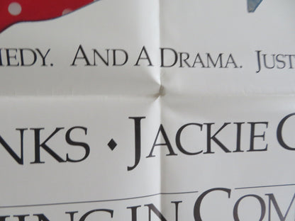 NOTHING IN COMMON FOLDED US ONE SHEET POSTER TOM HANKS JACKIE GLEASON 1986 Rendezvous Cinema Movie posters