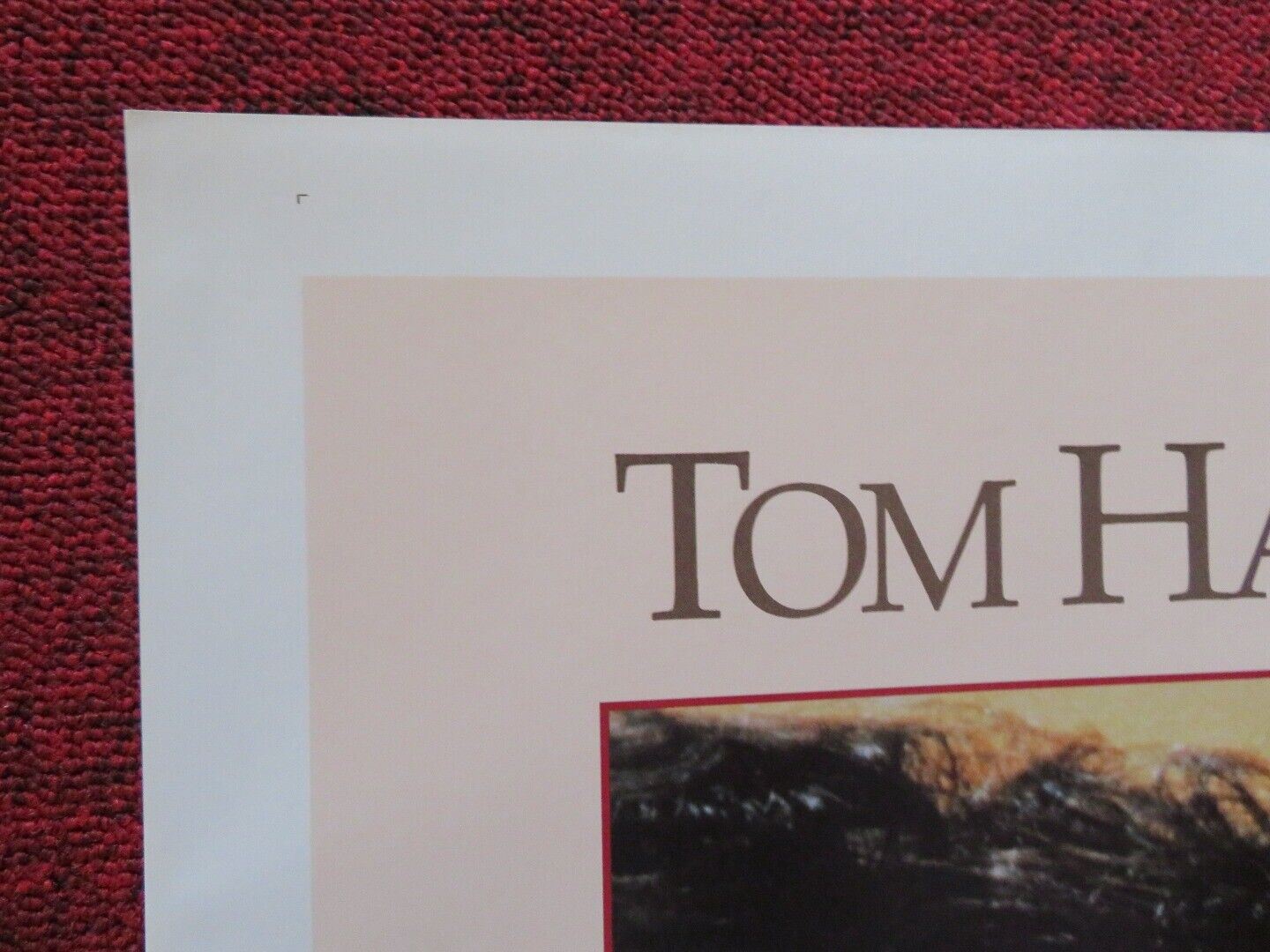 NOTHING IN COMMON FOLDED US ONE SHEET POSTER TOM HANKS JACKIE GLEASON 1986 Movie posters