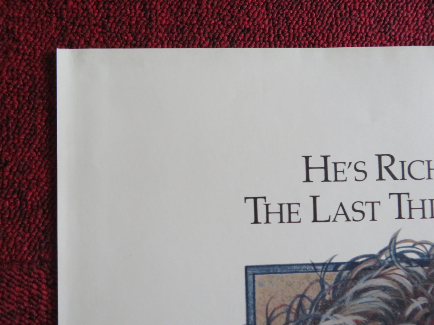 NOTHING IN COMMON FOLDED US ONE SHEET POSTER TOM HANKS JACKIE GLEASON 1986 Rendezvous Cinema Movie posters