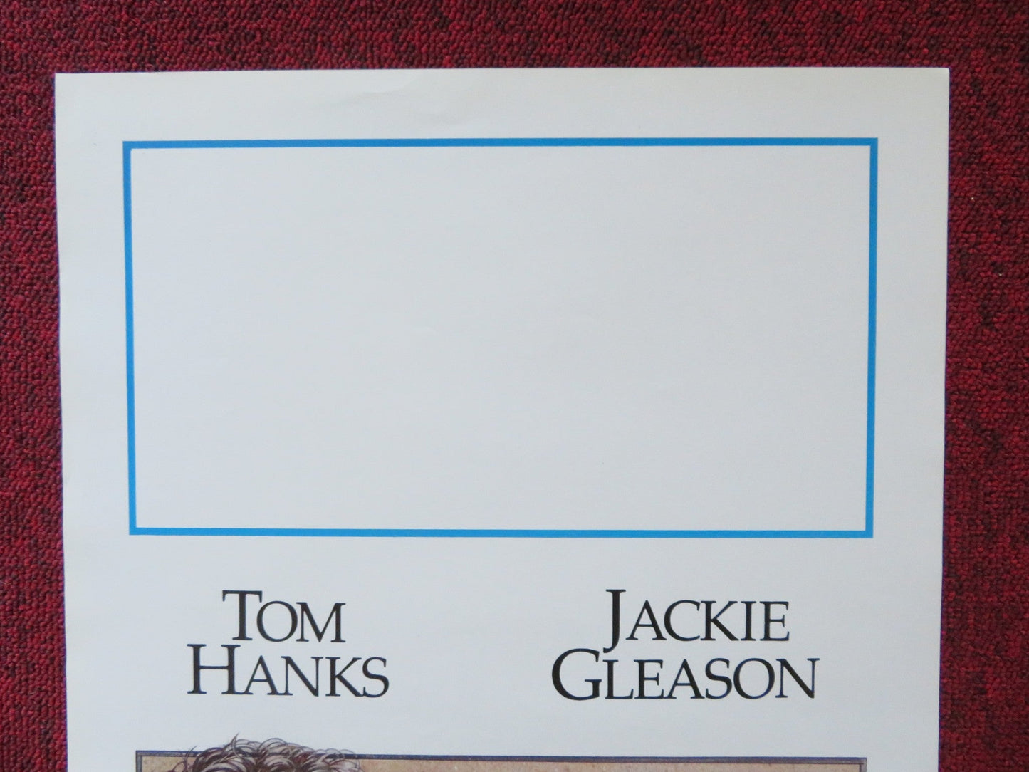 NOTHING IN COMMON ITALIAN LOCANDINA POSTER TOM HANKS JACKIE GLEASON 1986 Rendezvous Cinema Movie posters