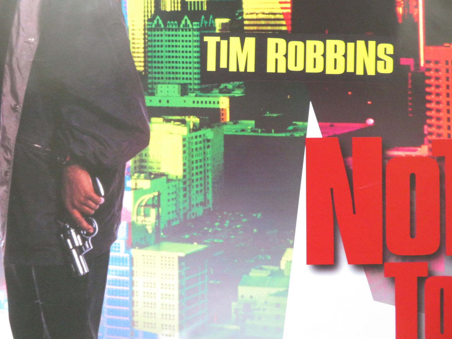 NOTHING TO LOSE UK QUAD (30"x 40") ROLLED POSTER TIM ROBBINS M. LAWRENCE 1997 Rendezvous Cinema Movie posters