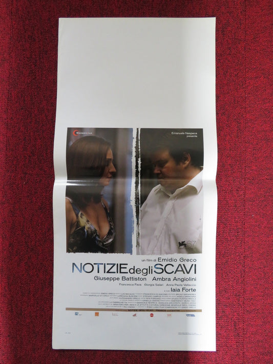NOTIZIE DEGLI SCAVI ITALIAN LOCANDINA POSTER G. BATTISTON A. ANGIOLINI 2010 Rendezvous Cinema Movie posters