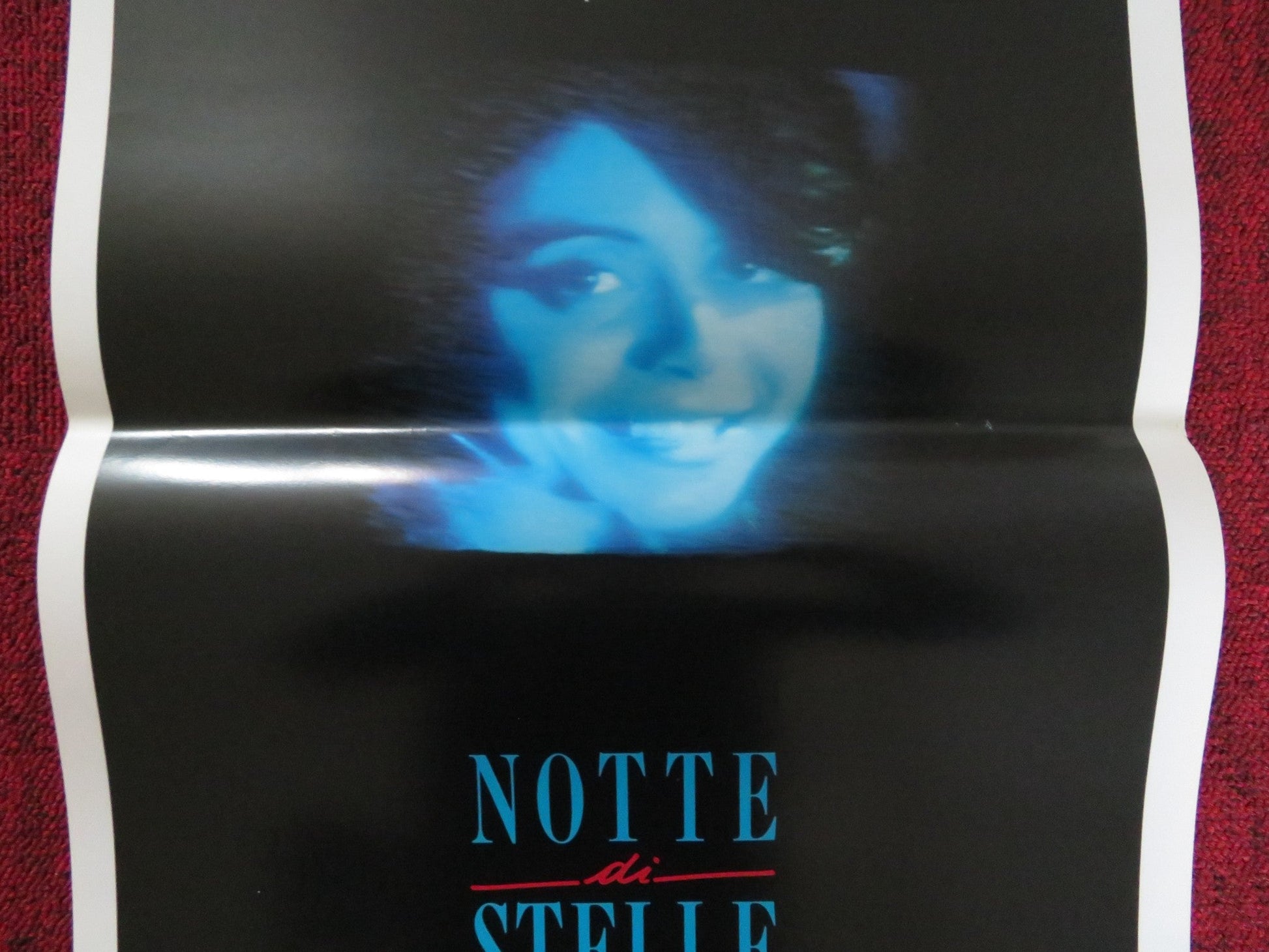 NOTTE DI STELLE ITALIAN LOCANDINA POSTER FABIO BUSSOTTI A. TACCARELLI 1991 Rendezvous Cinema Movie posters