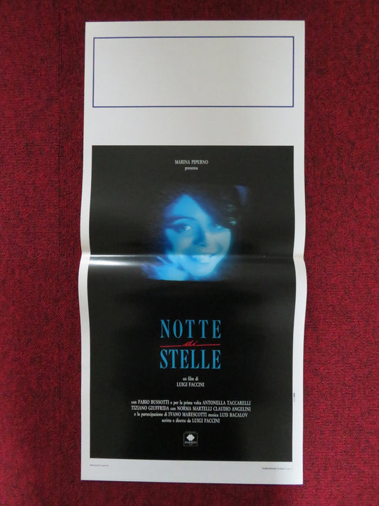 NOTTE DI STELLE ITALIAN LOCANDINA POSTER FABIO BUSSOTTI A. TACCARELLI 1991 Rendezvous Cinema Movie posters