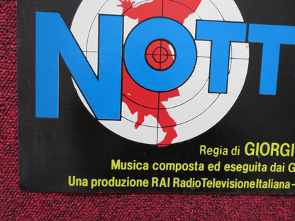 NOTTURNO - B ITALIAN FOTOBUSTA POSTER TONY MUSANTE CLAUDIO CASSINELLI 1981 Rendezvous Cinema Movie posters