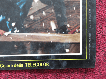 NOTTURNO - D ITALIAN FOTOBUSTA POSTER TONY MUSANTE CLAUDIO CASSINELLI 1981 Rendezvous Cinema Movie posters