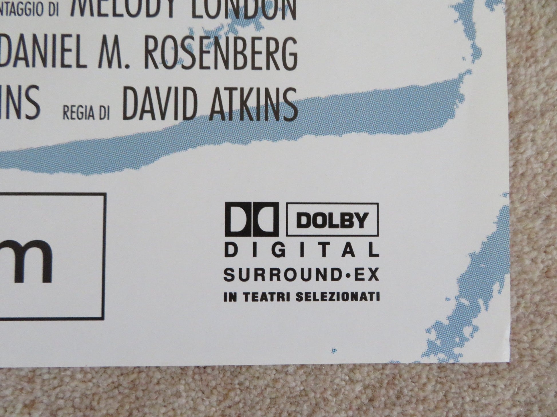 NOVACAINE ITALIAN 2 FOGLIO POSTER STEVE MARTIN HELENA BONHAM CARTER 2001 Rendezvous Cinema Movie posters