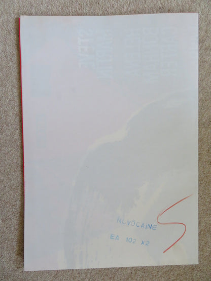 NOVACAINE ITALIAN 2 FOGLIO POSTER STEVE MARTIN HELENA BONHAM CARTER 2001 Rendezvous Cinema Movie posters