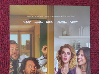 NOVE LUNE E MEZZA ITALIAN LOCANDINA (26.5"x12.5") POSTER GIORGIO PASOTTI 2017 Movie posters