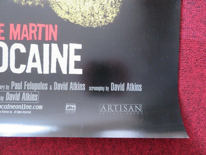 NOVOCAINE US ONE SHEET ROLLED POSTER STEVE MARTIN 2001 Movie posters