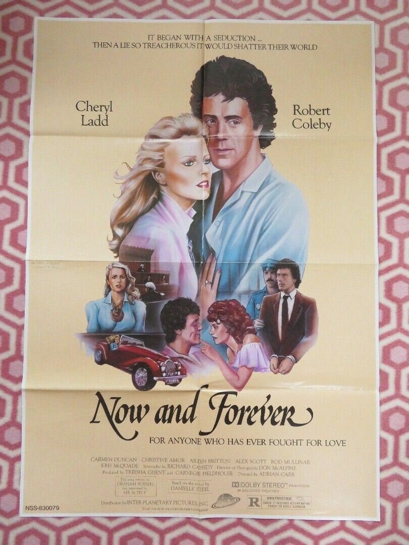 NOW AND FOREVER US ONE SHEET POSTER CHERYL LADD ROBERT COLEBY 1983 Movie posters