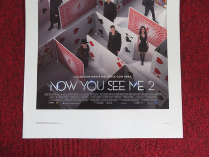 NOW YOU SEE ME 2 ITALIAN LOCANDINA (27.5"x13") POSTER DANIEL RADCLIFFE 2016 Movie posters