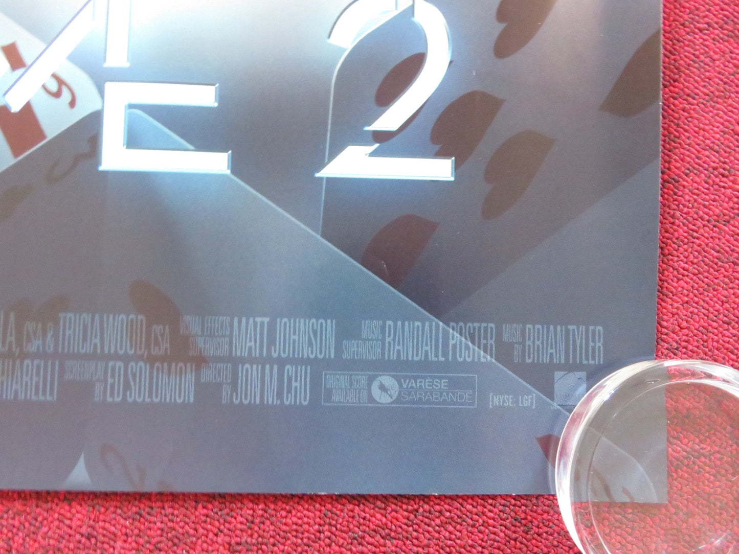 NOW YOU SEE ME 2 UK QUAD (30"x 40") ROLLED POSTER JESSE EISENBERG RUFFALO 2016 Rendezvous Cinema Movie posters