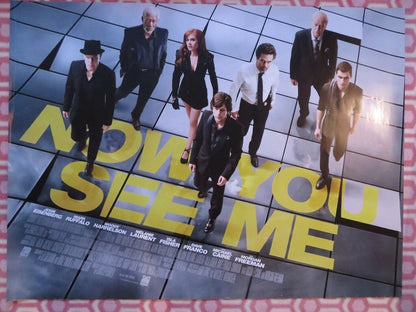 NOW YOU SEE ME QUAD (30"x 40") ROLLED POSTER JESSE EISENBERG MARK RUFFALO 2013 Movie posters