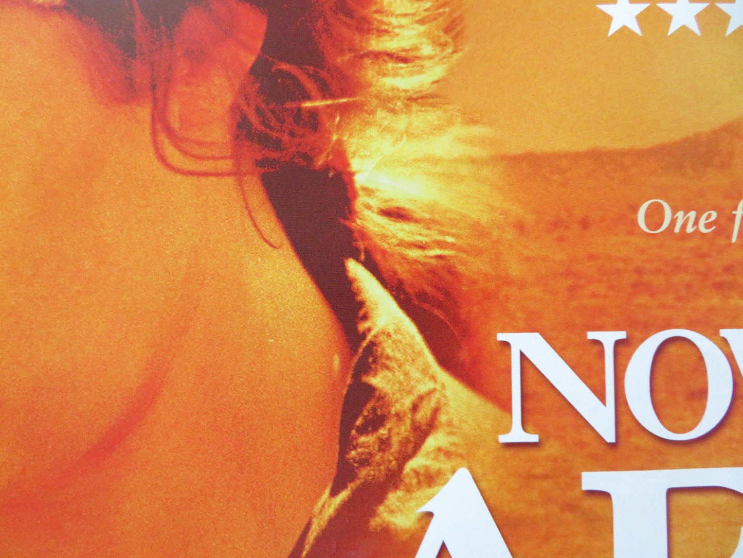 NOWHERE IN AFRICA UK QUAD (30"x 40") ROLLED POSTER JULIANE KOHLER 2001 Rendezvous Cinema Movie posters