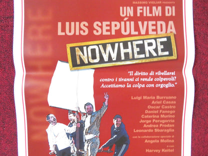 NOWHERE ITALIAN LOCANDINA POSTER HARVEY KEITEL JORGE PERUGORRIA 2002 Rendezvous Cinema Movie posters