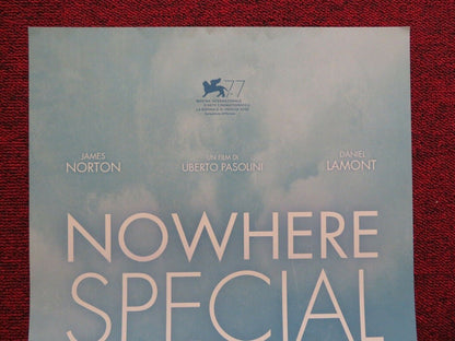 NOWHERE SPECIAL ITALIAN LOCANDINA (27"x12.5") POSTER JAMES NORTON 2020 - Rendezvous Cinema