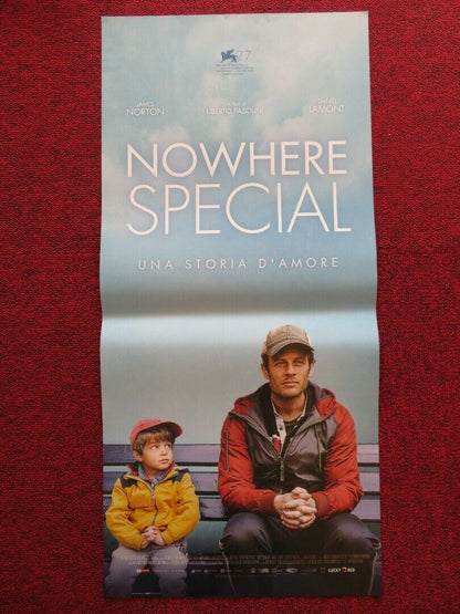 NOWHERE SPECIAL ITALIAN LOCANDINA (27"x12.5") POSTER JAMES NORTON 2020 - Rendezvous Cinema