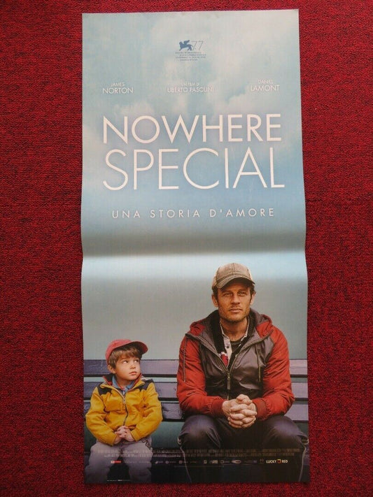 NOWHERE SPECIAL ITALIAN LOCANDINA (27"x12.5") POSTER JAMES NORTON 2020 - Rendezvous Cinema