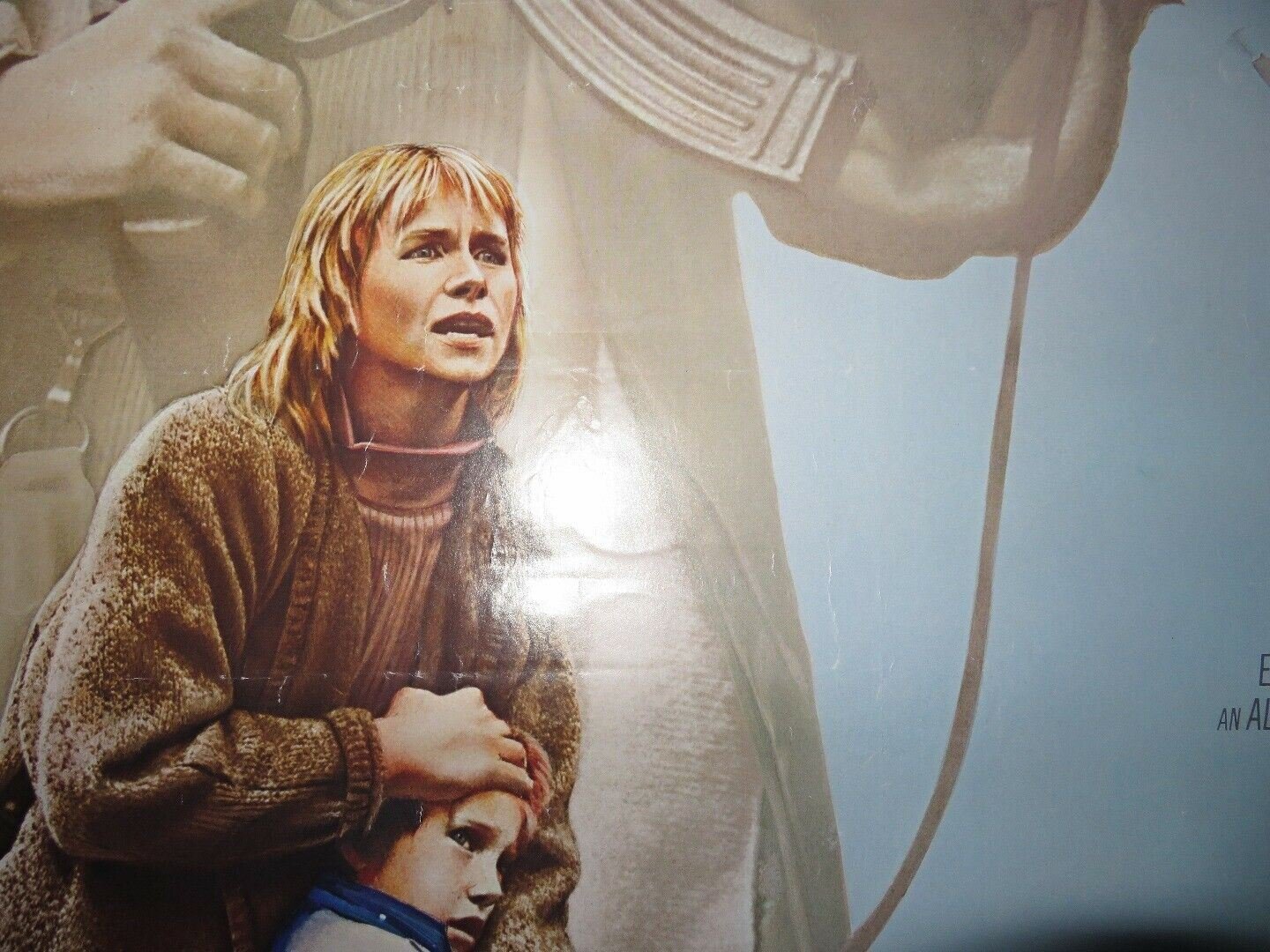 NOWHERE TO HIDE US ONE SHEET ROLLED POSTER AMY MADIGAN 1987 Movie posters