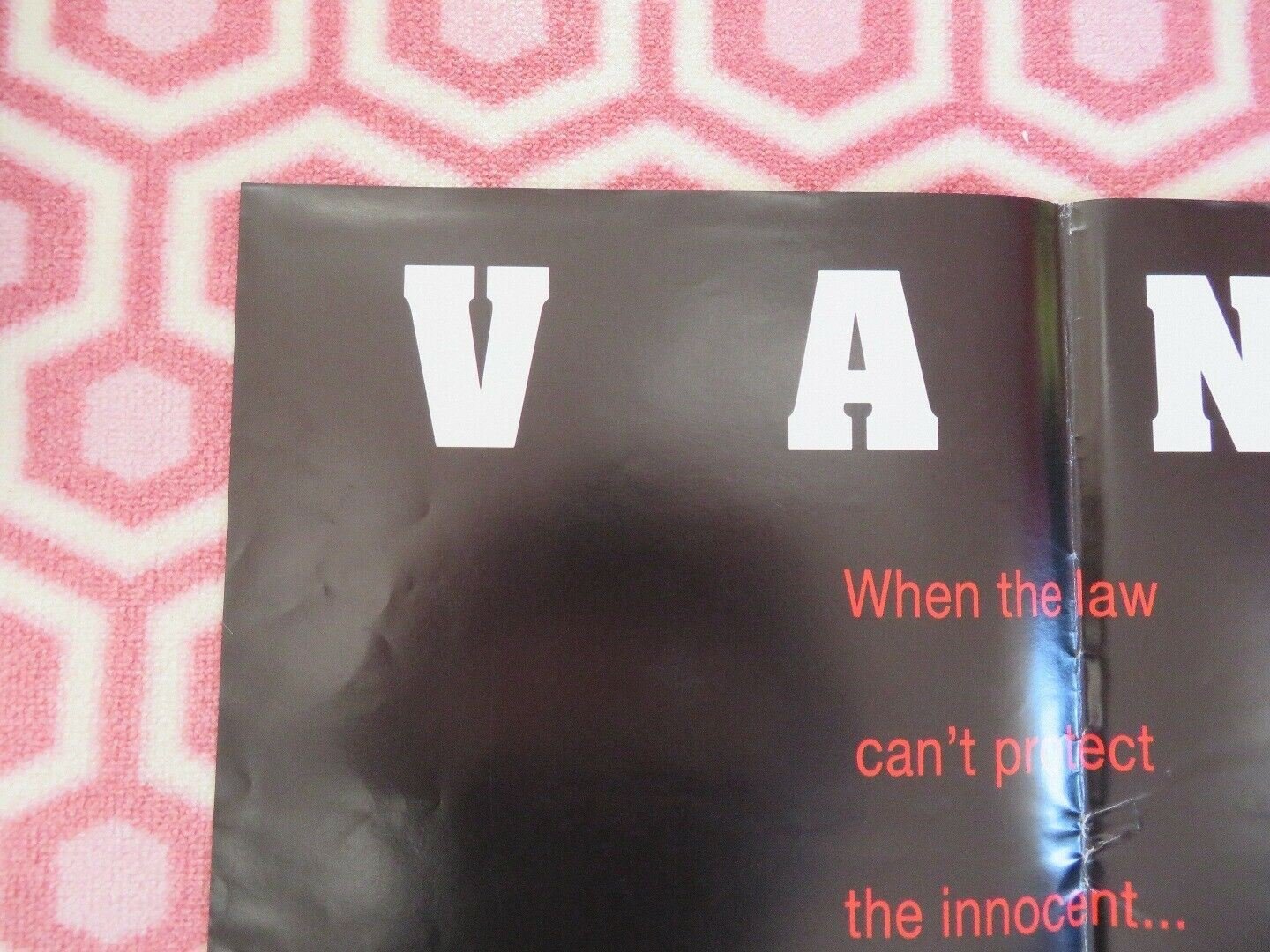 NOWHERE TO RUN UK ORIGINAL QUAD POSTER VAN DAMME ROSANNA ARQUETTE ACTION RARE - Rendezvous Cinema