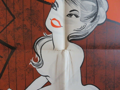 NUDE IN HIS POCKET / Girl in His Pocket US ONE SHEET POSTER J MARAIS 1957 - Rendezvous Cinema