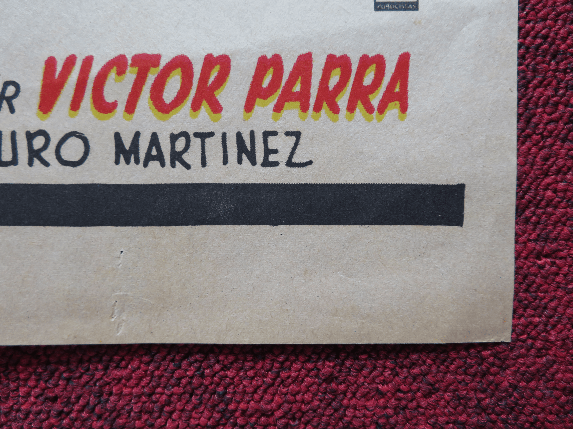 NUESTROS BUENOS VECINOS DE YUCATAN FOLDED MEXICAN POSTER DANIEL CHINO 1967 Rendezvous Cinema Movie posters