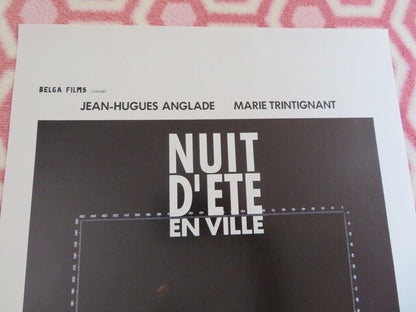 NUIT D'ETE EN VILLE / Summer Night in Town BELGIUM (21.5"x14") POSTER 1990 Movie posters