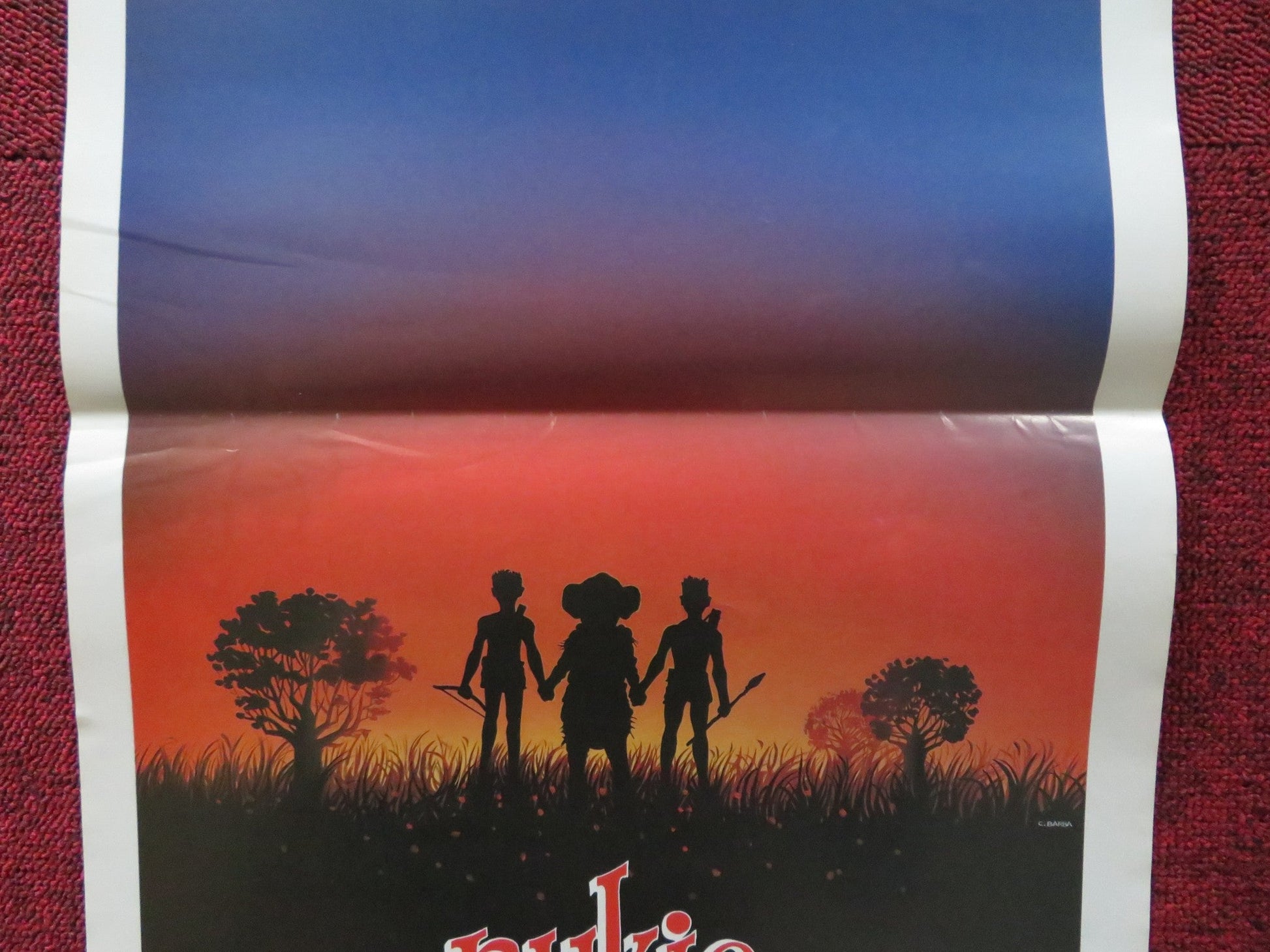 NUKIE ITALIAN LOCANDINA POSTER GLYNIS JOHNS RONALD FRANCE 1987 Rendezvous Cinema Movie posters